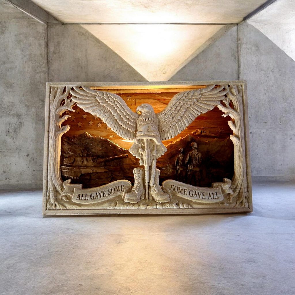Eagle Shadow Layer Relief™ CNC File Package